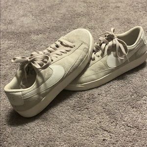 Nike suede shoes